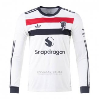Camisola Manchester United 3º Manga Comprida 2024-2025