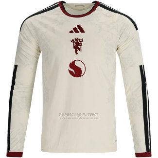 Camisola Manchester United 3º Manga Comprida 2026-2027