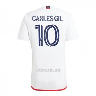 Camisola New England Revolution Jogador Carles Gil 2º 2023-2024