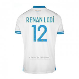 Camisola Olympique Marsella Jogador Renan Lodi 1º 2023-2024