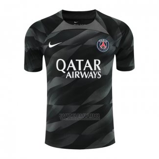 Camisola Paris Saint-Germain Goleiro 2023-2024 Preto