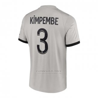 Camisola Paris Saint-Germain Jogador Kimpembe 2º 2022-2023