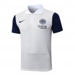 Camisola Polo del Inter de Milao 2025-2026 Branco