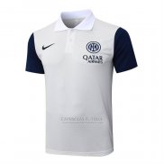 Camisola Polo del Inter de Milao 2025-2026 Branco