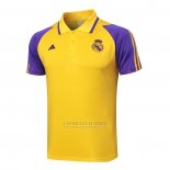 Camisola Polo del Real Madrid 2023-2024 Amarelo