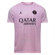 Camisola Pre Match del Paris Saint-Germain 2025-2026 Rosa