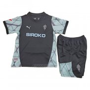 Camisola Sporting Gijon 2º Crianca 2024-2025