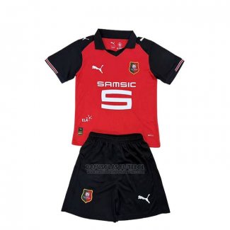 Camisola Stade Rennais 1º Crianca 2025-2026