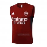 Camisola de Treinamento Arsenal Sin Mangas 2025-2026 Vermelho