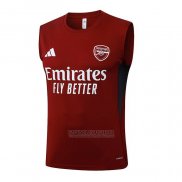Camisola de Treinamento Arsenal Sin Mangas 2025-2026 Vermelho