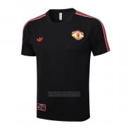 Camisola de Treinamento Manchester United 2025-2026 Preto