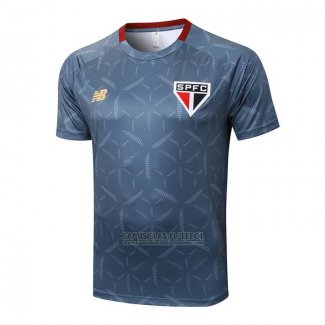 Camisola de Treinamento Sao Paulo 2025-2026 Azul Cinza