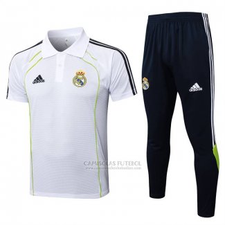 Conjunto Polo del Real Madrid 2025-2026 Branco