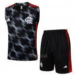 Fato de Treino Flamengo Sem Mangas 2025-2026 Preto