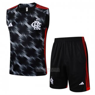Fato de Treino Flamengo Sem Mangas 2025-2026 Preto