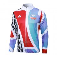 Jaqueta Arsenal 2024-2025 Vermelho Y Branco