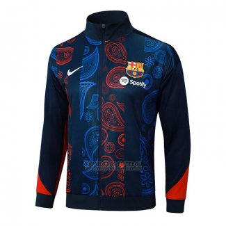 Jaqueta Barcelona 2024-2025 Vermelho Y Azul