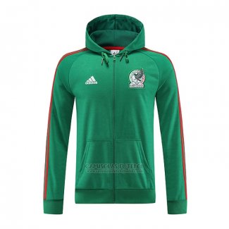 Jaqueta Hoodie Mexico 2022-2023 Verde