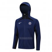 Jaqueta Hoodie Paris Saint-Germain 2022-2023 Azul