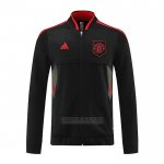 Jaqueta Manchester United 2022-2023 Preto Y Vermelho