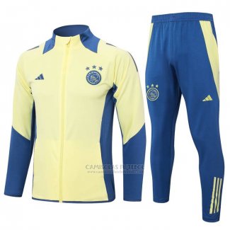 Jaqueta de Treinamento Ajax Crianca 2024-2025 Amarelo
