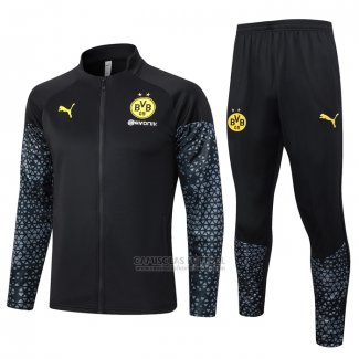 Jaqueta de Treinamento Dortmund 2023-2024 Preto