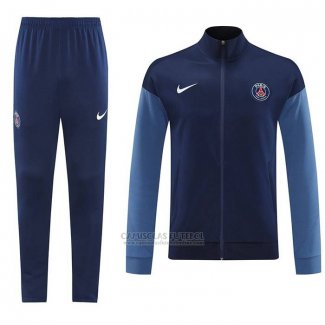 Jaqueta de Treinamento Paris Saint-Germain 2025-2026 Azul