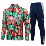 Sueter de Treinamento Arsenal Crianca 2024-2025 Vermelho Verde