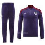 Sueter de Treinamento Inglaterra 2024-2025 Purpura