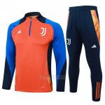 Sueter de Treinamento Juventus Crianca 2024-2025 Laranja