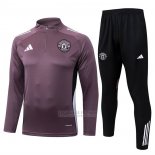 Sueter de Treinamento Manchester United 2025-2026 Purpura