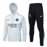 Sueter de Treinamento Paris Saint-Germain 2024-2025 Cinza