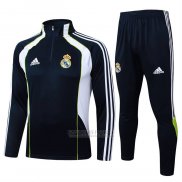 Sueter de Treinamento Real Madrid 2025-2026 Preto Branco