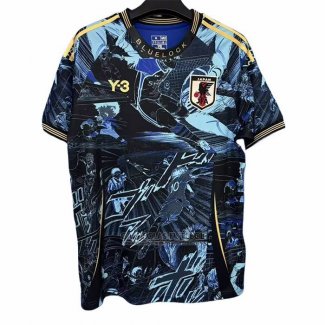 Tailandia Camisola Japao Y-3 Anime 2025-2026 Azul