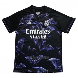 Tailandia Camisola Real Madrid Bat 2024-2025 Preto
