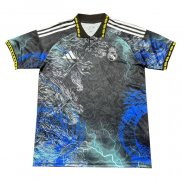 Tailandia Camisola Real Madrid Dragon 2024-2025 Azul Cinza