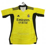 Tailandia Camisola Real Madrid Goleiro 2021-2022 Amarelo