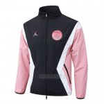 Blusao del Paris Saint-Germain 2025-2026 Preto Rosa