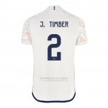 Camisola Ajax Jogador J.timber 1º 2023-2024
