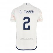Camisola Ajax Jogador J.timber 1º 2023-2024