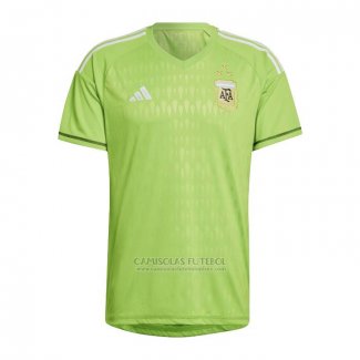 Camisola Argentina Goleiro 2022 Verde