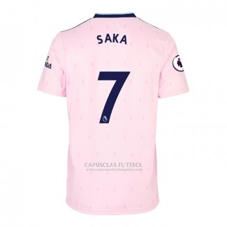 Camisola Arsenal Jogador Saka 3º 2022-2023