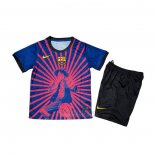 Camisola Barcelona Special Crianca 2025-2026 Azul