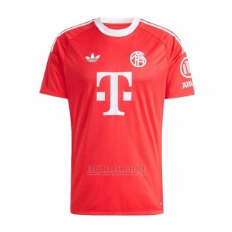 Camisola Bayern de Munique Goleiro 2025-2026 Vermelho