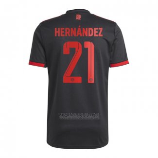 Camisola Bayern de Munique Jogador Hernandez 3º 2022-2023