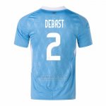 Camisola Belgica Jogador Debast 2º 2024