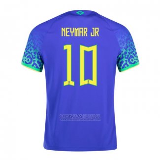 Camisola Brasil Jogador Neymar Jr. 2º 2022