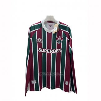 Camisola Fluminense 1º Manga Comprida 2025