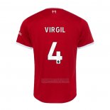 Camisola Liverpool Jogador Virgil 1º 2023-2024
