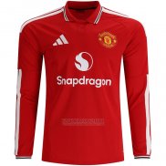 Camisola Manchester United 1º Manga Comprida 2026-2027